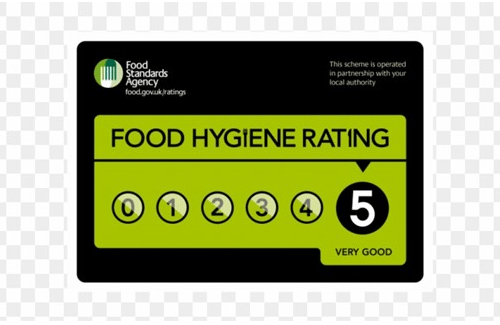 Food hygiene award 5 stars